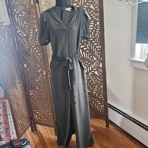 Monteau Olive Green Blouse